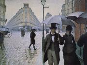 Rainy day in Paris, Gustave Caillebotte